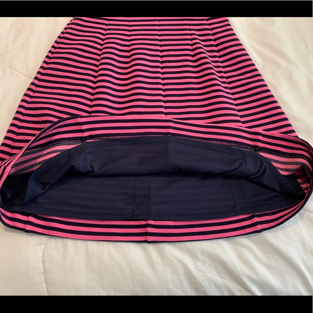 Lilly Pulitzer Brielle dress Pink/Navy stripe - S - Picture 11 of 16